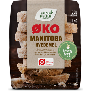 Manitoba hvedemel Økologisk 1 kg - Valsemøllen