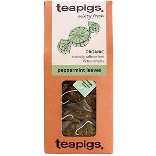 teapigs - organic peppermint leaves tea - minty fresh
