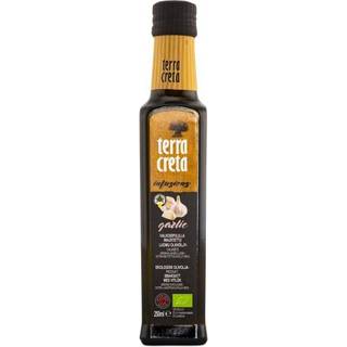 Terra Creta Bio Infusion Økologisk Extra Virgin Olivenolie , Hvidløg, 250 ml