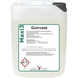 Maxi 3 gulvvask 20L Ultra lavtskummende (111214)
