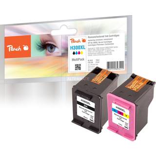 Peach Blækpatron svarer til HP 300XL 2-pakning