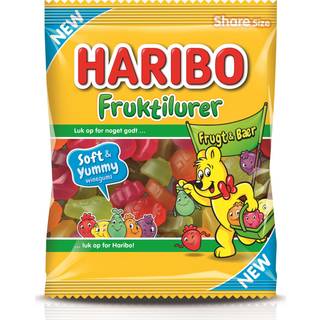 Haribo Fruktilurer Frugt & Bær 1 x 120 g