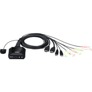 ATEN 2-Port USB 4K HDMI Cable KVM
