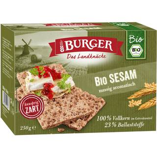 Burger Knækbrød sesam Økologisk - 250 g