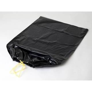 Affaldssæk med snoretræk 53 my, 100 liter 700x1100mm sort