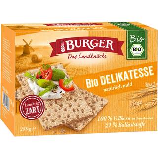 Knækbrød fuldkorn Ø - 250 g