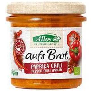 Smørepålæg Auf´s Brot Peber frugt- Chili Økologisk - 140 gram - Allos - Mindst holdbar til : 23-09-2025