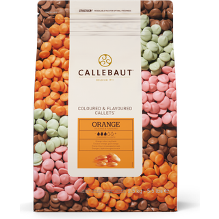 Callebaut Chokolade Callets Orange 29% - 2,5 kg