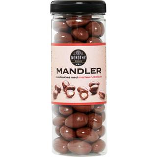 Nordthy Mandler Mælkechokolade - 325 g