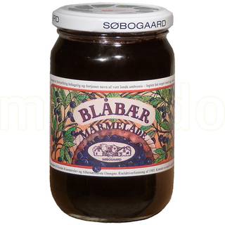 Søbogaard Blåbær Marmelade Ø (400 g)