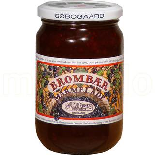Brombærmarmelade Økologisk - 400 gram - Søbogaard