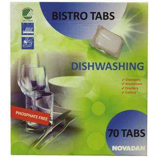 Novodan svanemærket opvasketabs, 70 stk