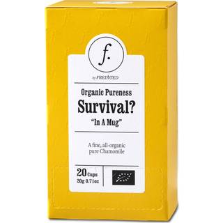 f for Fredsted Survival Øko Urtete Camomile (pk. á 20 breve)