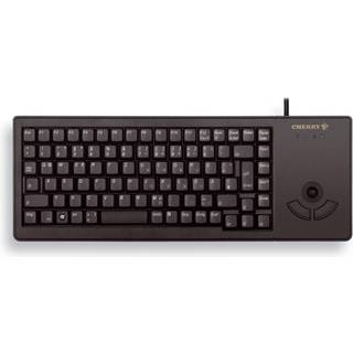 Cherry G84-5400 XS Trackball Keyboard - Tastatur - Engelsk - UK - Sort