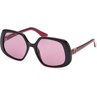 Guess Kvinde GU7862 05Y Solbriller Plast Sort Violet Geometrisk Normal
