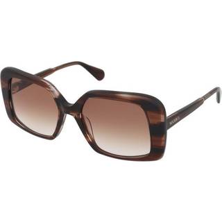 Max & Co. MO0031 WOOD 45F 55 Solbriller Kvinder Brun - Light Brown Pattern - 55mm