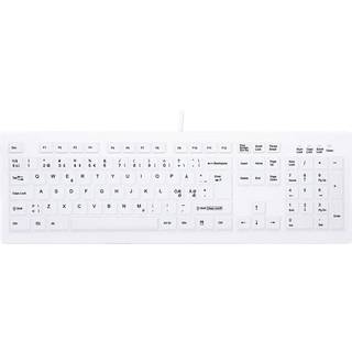 CHERRY AK-C8100 MEDIC CORDED STD KB NO MEDICAL KEYBOARD STANDARD WHITE PERP