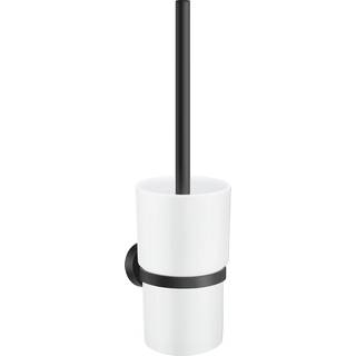 Smedbo home toiletbørste sort porcelæn hb333p