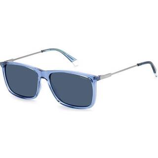 Polaroid PLD 4130/S/X PJP/C3 59 Solbriller Mænd Blue - Transparent Blue - 59mm