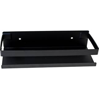 Sort metal hylde
