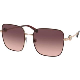 Bvlgari BV6165 20648D 57 Solbriller Kvinder Rød - Red Rose Gold - 57mm