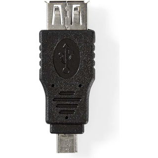Nedis USB Micro-B Han til USB-A Hun Adapter