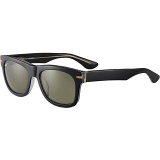 Serengeti Foyt SS549005 53 Solbriller Mænd Black - Shiny Black - 53mm