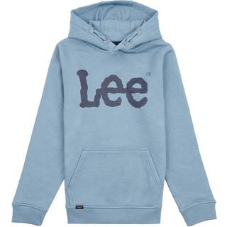 Lee Wobbly Graphic Hoodie Burnt Orange Size 14/15
