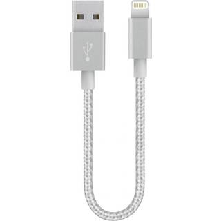 SigN USB-kabel med Lightning 2.4A, 12W til iPhone, 25cm