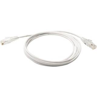 Patchkabel Slim UTP Kat.6A 1,0M LSZH hvid