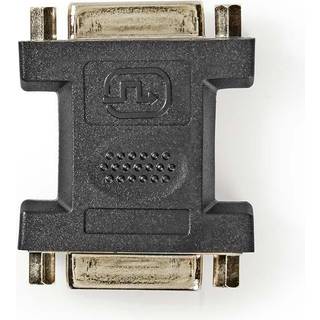 DVI-I forlænger-adapter (DVI-I hun - hun), sort | PRIS-MATCH