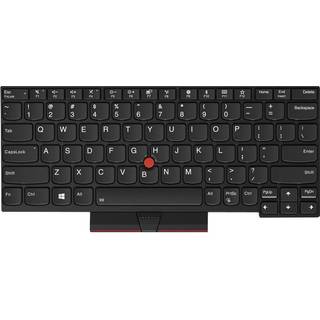 Lenovo Chicony - Bærbar tastatur - til udskiftning - Amerikansk engelsk - Sort