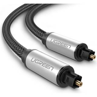 Ugreen AV108 10539 optisk Toslink/SPDIF kabel 1m - grå
