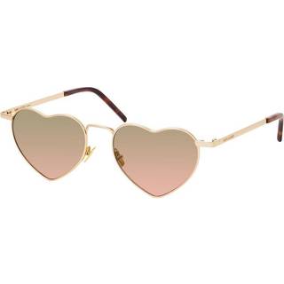 Saint Laurent SL 301 LOULOU 011 52 Solbriller Mænd Guld - Shiny Light Gold - 52mm