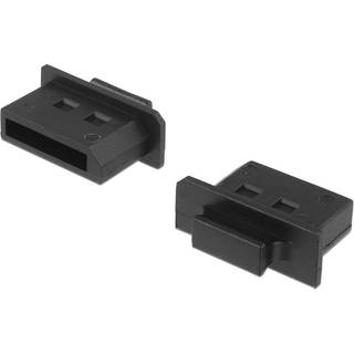 Delock Støvbeskyttelse til DisplayPort - 10 stk - Sort