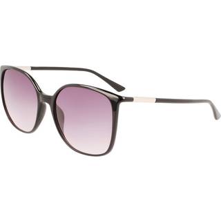 Calvin Klein CK22521S 001 58 Solbriller Mænd Black - Shiny Black - 58mm