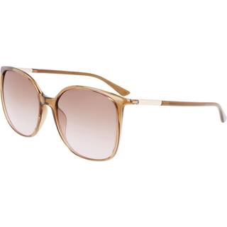 Calvin Klein CK22521S 200 58 Solbriller Mænd Brun - Shiny Transparent Brown - 58mm