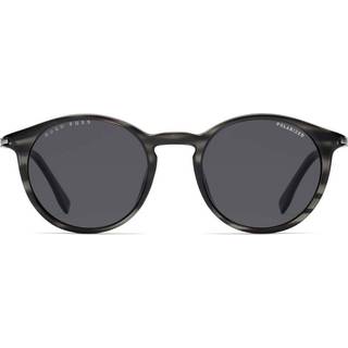 BOSS Boss 1003/S/IT PZH/M9 50 Solbriller Mænd Grå - Striped Grey - 50mm