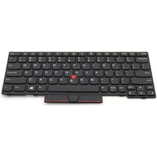 Lenovo Primax - Bærbar tastatur - til udskiftning - Amerikansk engelsk - Sort
