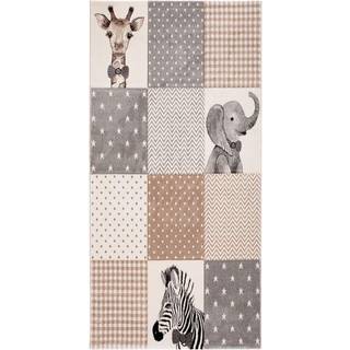 KMCarpets Atlas Bambino Gulvtæppe 80x150, Natur