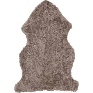 Skinnwille, Curly fåreskind 60x95 cm Light Brown