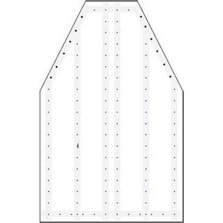 Formsyet bådpresenning 1852-Marine ProFlex, rutearmeret, 240 g / m², transparent, 6 x 10 meter