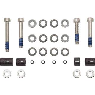 Avid Skivebremse adapter Skruer 20S Frem 180/Bag 160 mm, Inkl. Stainless