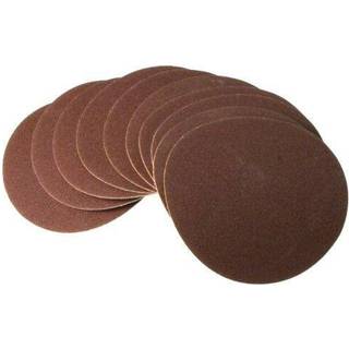 Scheppach sliberondel med velcro, Ø150 mm, korn 80 - 10 stk.