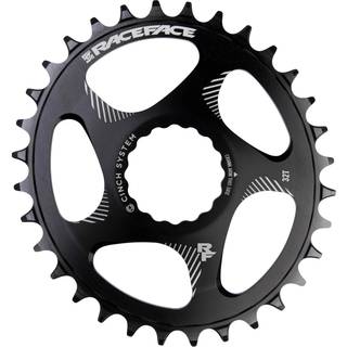 Race Face Klinge Narrow Wide Cinch DM Oval - Sort - RNWDMOVALxxBLK-34T