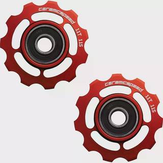 CeramicSpeed Keramiske Pulleyhjul Rød Shimano 11-speed