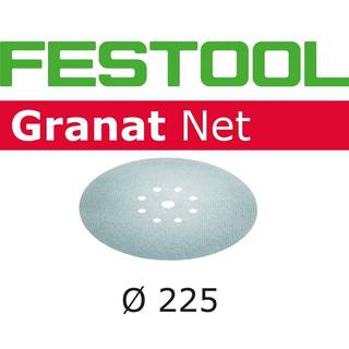 Festool STF D225 GR NET Netslibepapir 225mm, 8-hullers, 25-pak P240