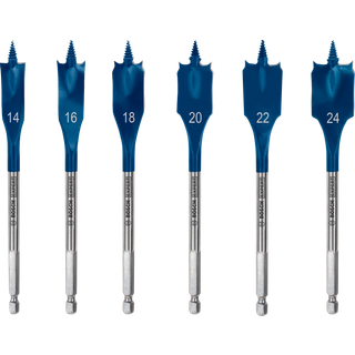 Bosch Expert Selfcut Speed fladborsæt 14/16/18/20/22/24 mm - Bosch