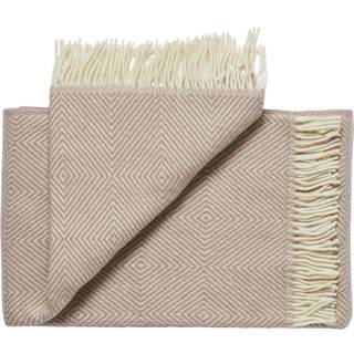 Silkeborg Uldspinderi - Uld Plaid Fanø - Dusty rose 140x240cm