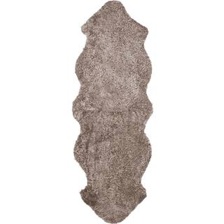 Skinnwille, Curly Fåreskind 60x180 cm Sahara/Lightbrown